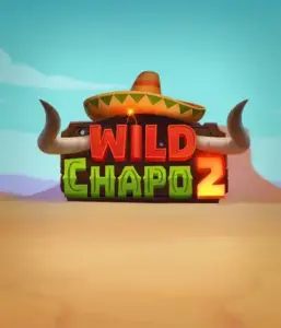 Step into the colorful Mexican desert with Wild Chapo 2 slot by Relax Gaming, showcasing a whimsical bull wearing a sombrero against a serene desert backdrop. This image portrays the fun and adventure of the game, perfect for players who enjoy unique themes, offering a delightful gaming experience.