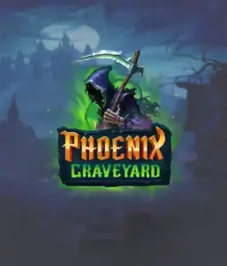 An immersive view of ELK Studios' Phoenix Graveyard slot, with its hauntingly beautiful graveyard and phoenix symbols. This image captures the slot's dynamic reel expansion mechanism, alongside its beautifully crafted symbols and supernatural theme. The design reflects the game's theme of rebirth and immortality, attractive for those drawn to legends.