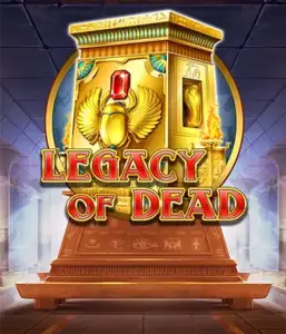 Experience the Legacy of Dead slot by Play'n GO with free spins and growing symbols, starting at bets from $0.10.