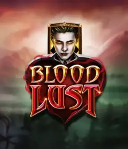 A dark and seductive view of the Blood Lust slot by ELK Studios, featuring gothic vampire symbols and a haunting castle backdrop. This image captures the slot's gothic aesthetic, enhanced by its unique 5-reel and 99-payline structure, attractive for those drawn to the vampire genre.